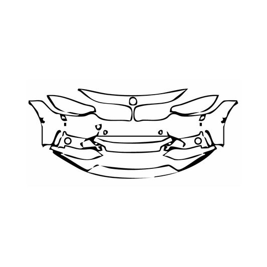 Pre-Cut PPF BMW 4 Series Gran Coupe M Sport 2014 - PPF-Kits