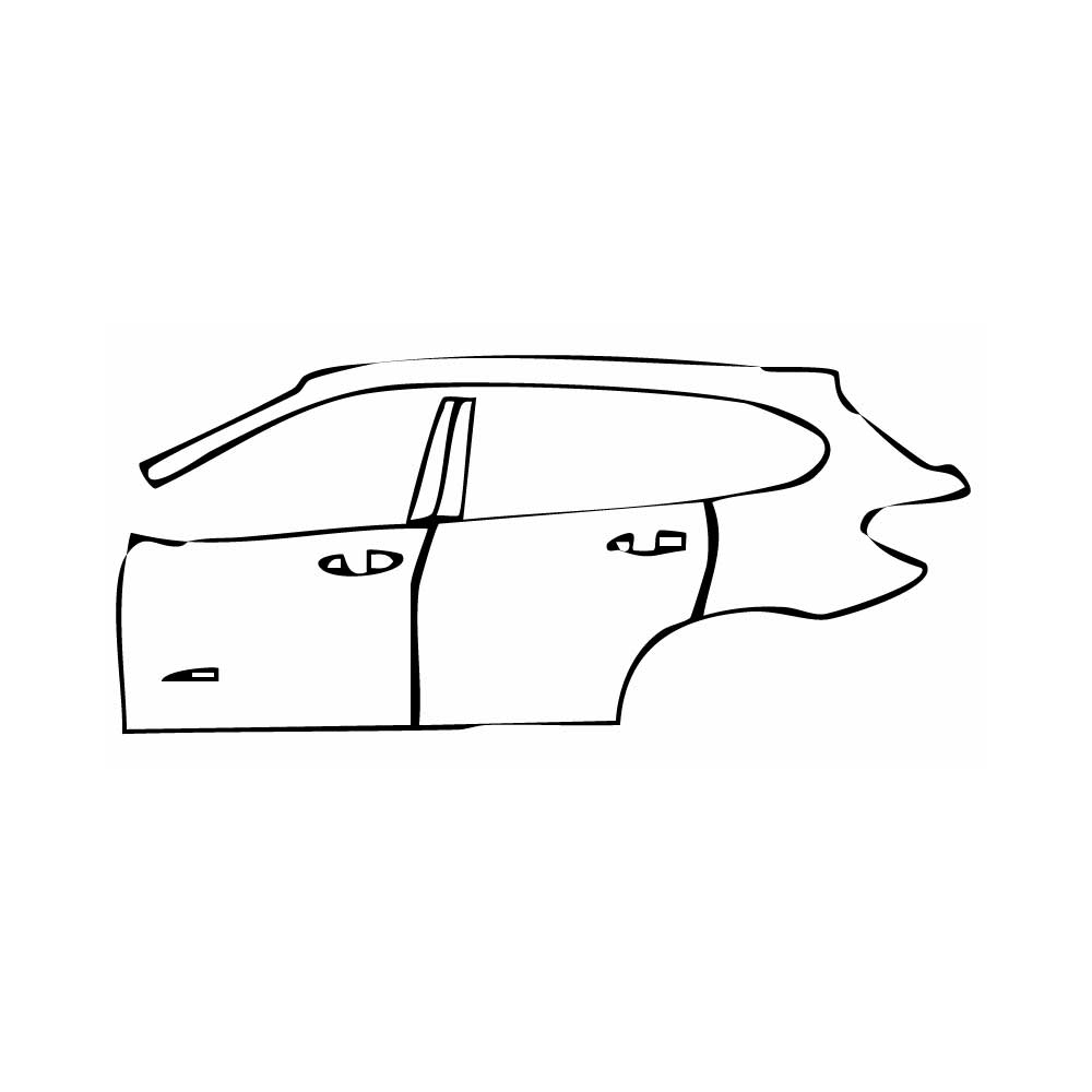 Pre-Cut PPF BMW X1 Standard Wheelbase Base 2016 - PPF-Kits