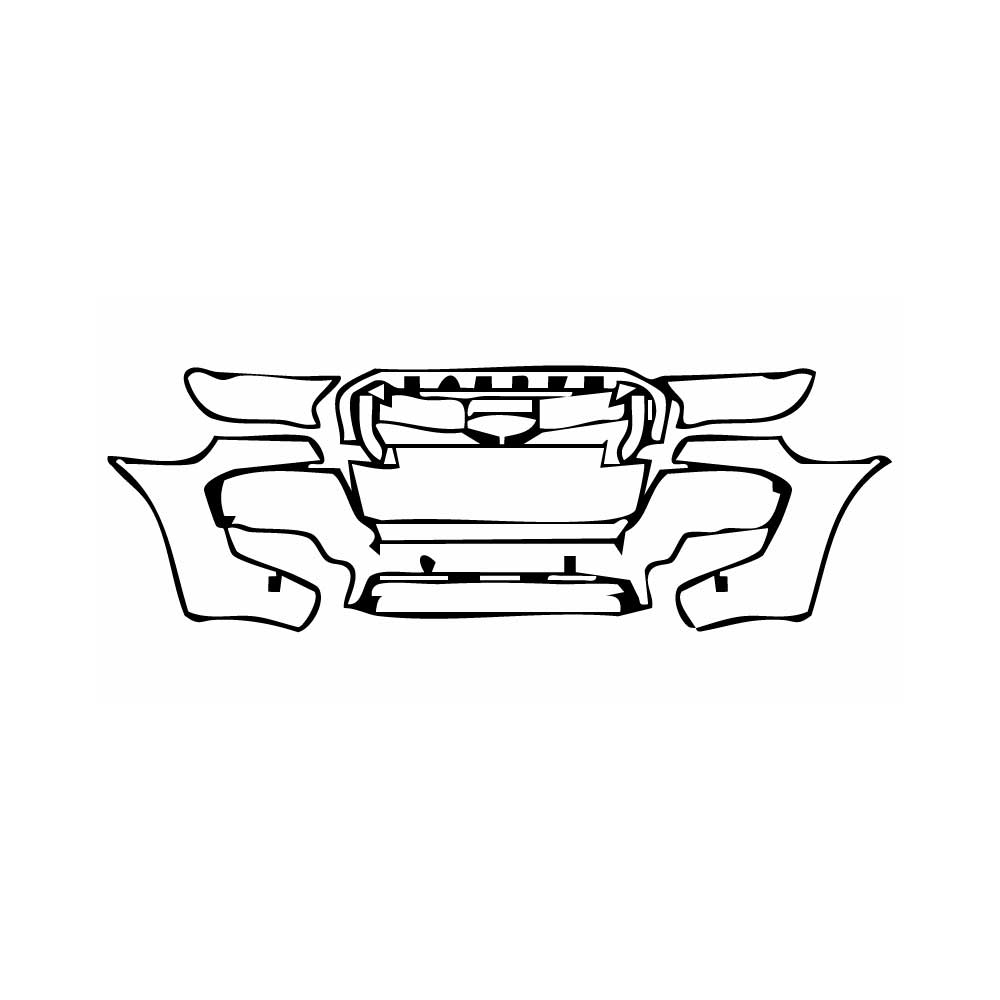 Pre-Cut PPF Ford Ranger (EU) Wildtrak 2016 - PPF-Kits