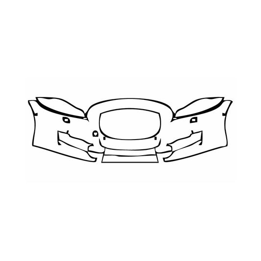 Pre-Cut PPF Jaguar XJ XJL Base 2016 - PPF-Kits