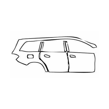 Pre-Cut PPF Mercedes-Benz GLS Base 2016 - PPF-Kits