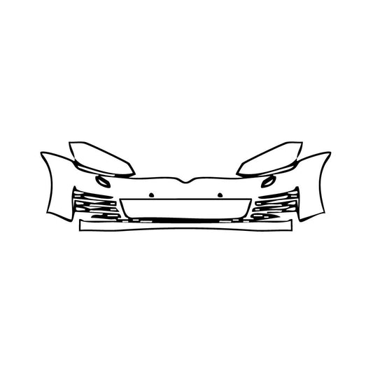 Pre-Cut PPF Volkswagen Golf Golf GTI 2018 - PPF-Kits