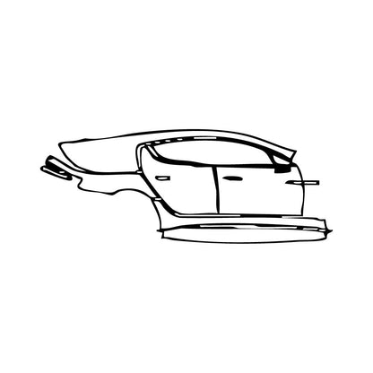 Pre-Cut PPF Aston Martin Rapide AMR 2017 - PPF-Kits