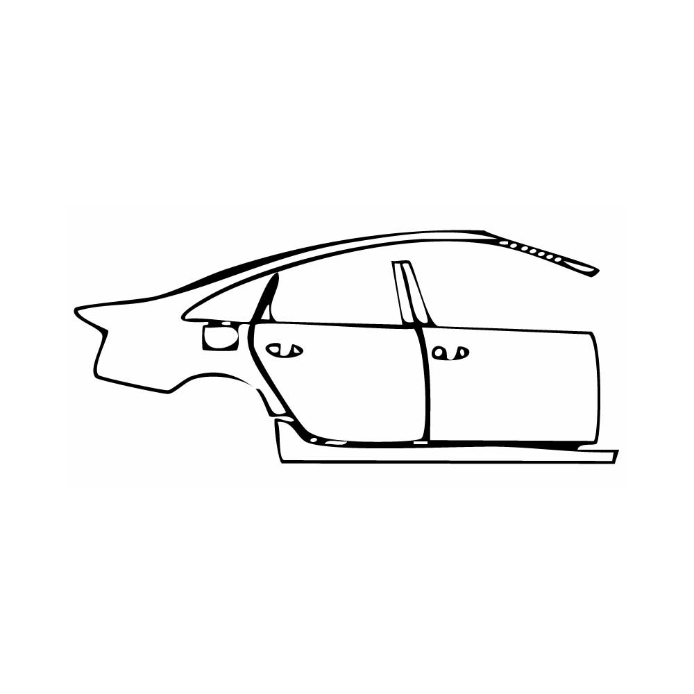 Pre-Cut PPF Audi A6 A6L Base 2012 - PPF-Kits