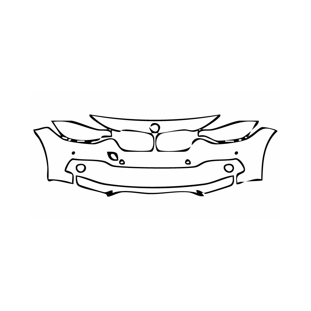 Pre-Cut PPF BMW 3 Series Sedan Base Standard Wheelbase 2016 - PPF-Kits