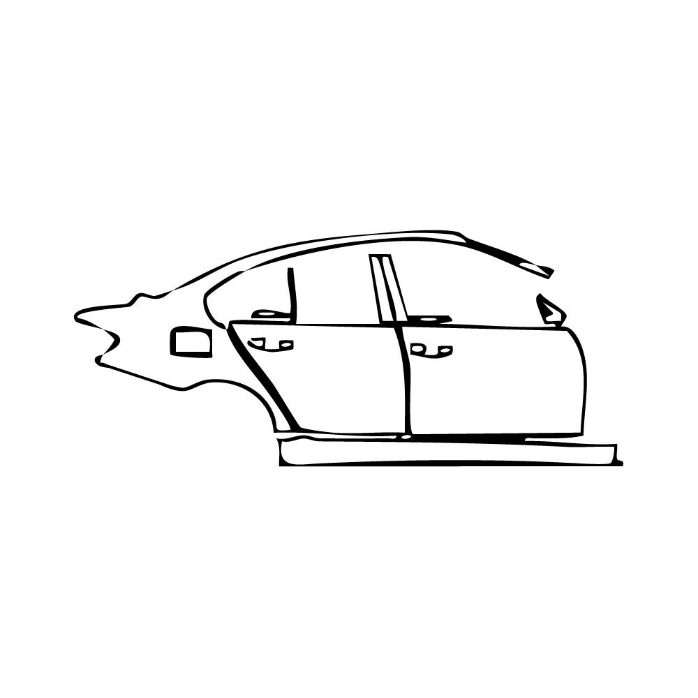 Pre-Cut PPF BMW 3 Series Sedan M Sport Standard Wheelbase 2013 - PPF-Kits