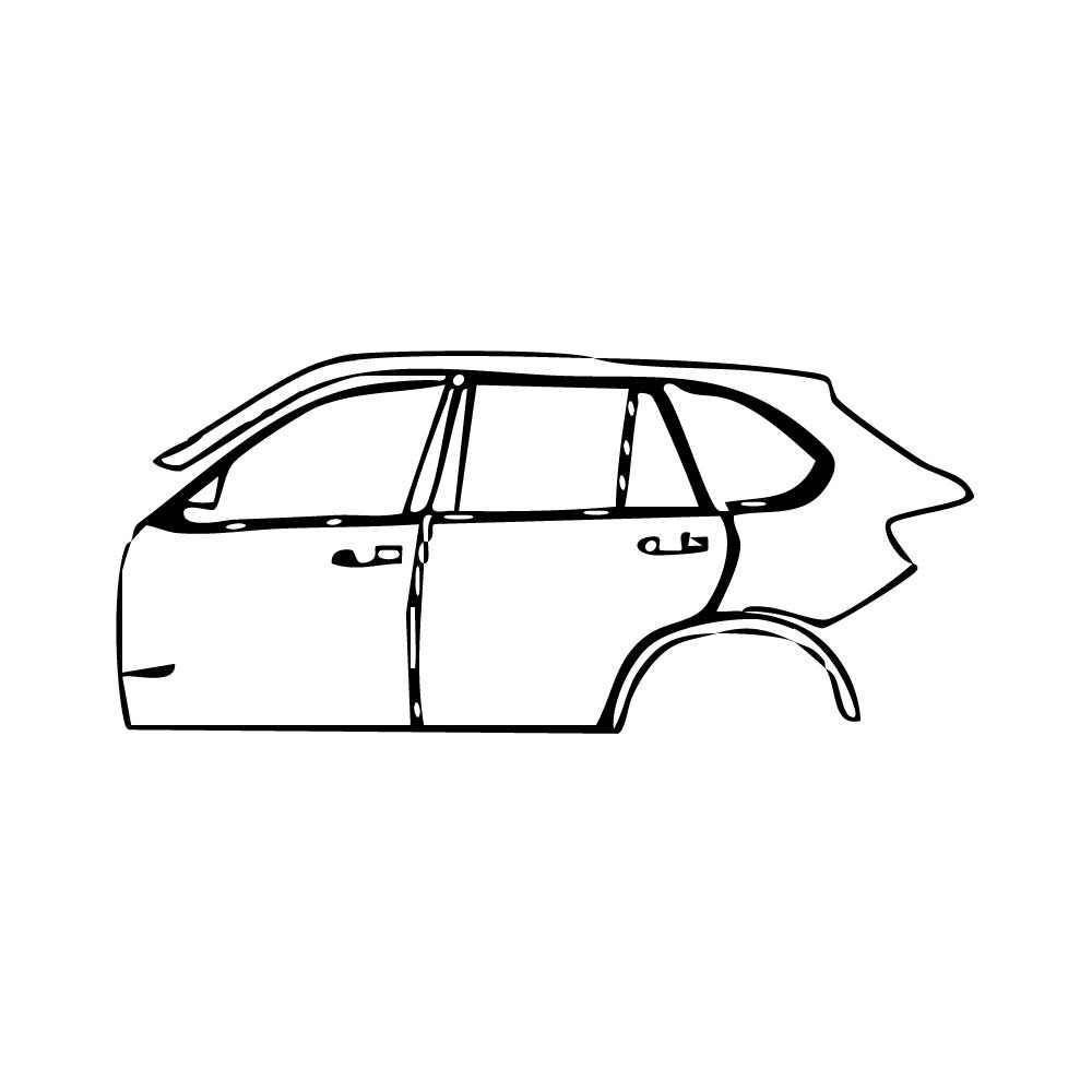 Pre-Cut PPF BMW X5 Standard Wheelbase xLine 2014 - PPF-Kits