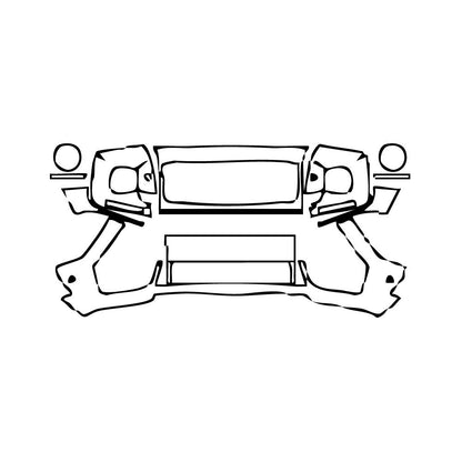 Pre-Cut PPF Mercedes-Benz G Class AMG G65 2013 - PPF-Kits