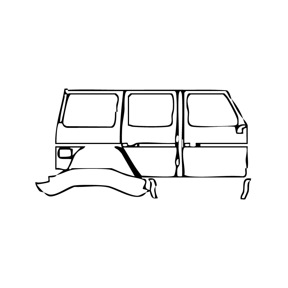 Pre-Cut PPF Mercedes-Benz G Class G500 4x4 2017 - PPF-Kits