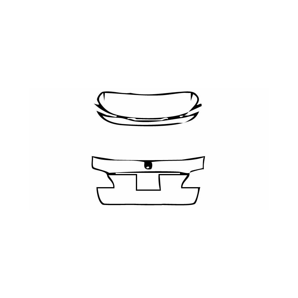 Pre-Cut PPF Mercedes-Benz GLE GLE SUV AMG GLE 43 2017 - PPF-Kits