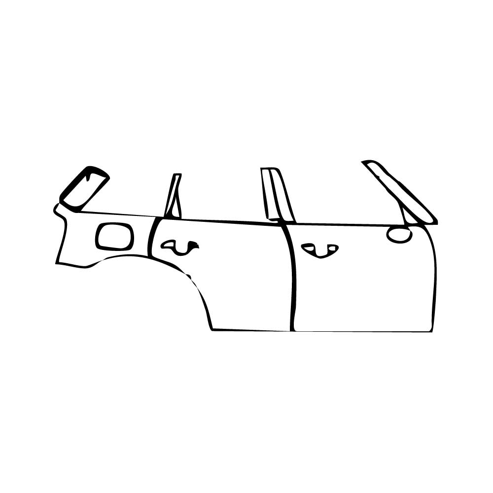 Pre-Cut PPF MINI MINI Countryman John Cooper Works (JCW) 2017 - PPF-Kits