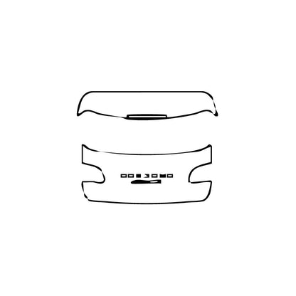 Pre-Cut PPF Porsche Macan Macan Turbo 2015 - PPF-Kits