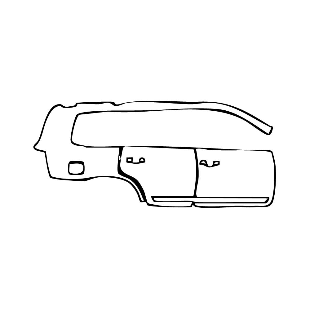 Pre-Cut PPF Toyota Land Cruiser V8 2016 - PPF-Kits