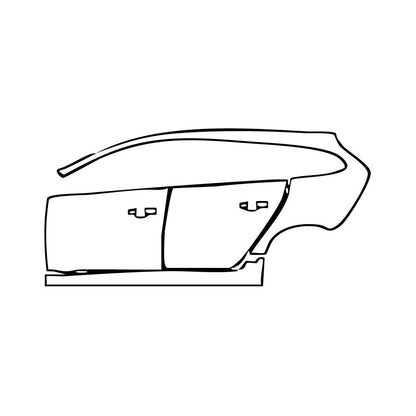 Pre-Cut PPF Volvo V60 R-Design 2014 - PPF-Kits