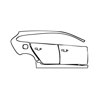 Pre-Cut PPF Volvo V60 R-Design 2014 - PPF-Kits