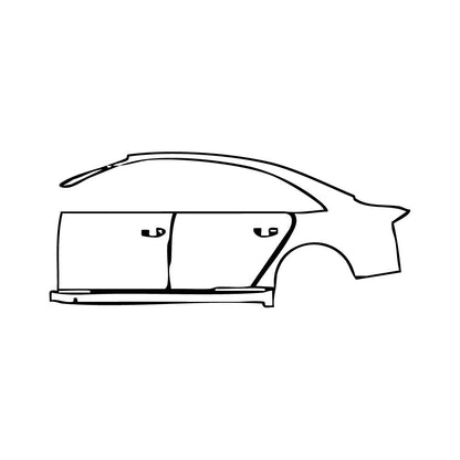 Pre-Cut PPF Audi A8 A8 L (Extended Wheelbase) Base 2015 - PPF-Kits