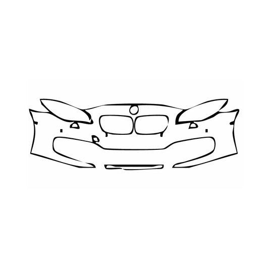 Pre-Cut PPF BMW 5 Series Sedan Extended Wheelbase Luxury 2014 - PPF-Kits