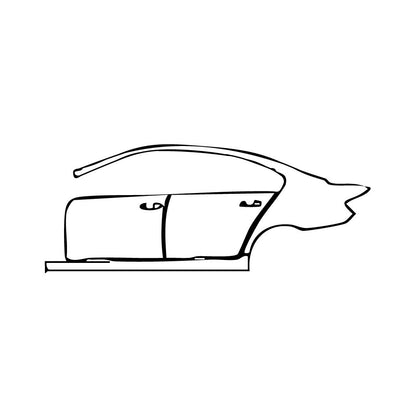 Pre-Cut PPF BMW 5 Series Sedan Extended Wheelbase Luxury 2014 - PPF-Kits