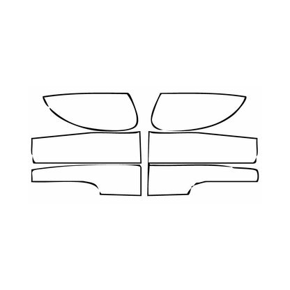 Pre-Cut PPF Ford Focus Hacthback RS 2016 - PPF-Kits