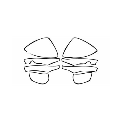 Pre-Cut PPF Porsche Cayenne Cayenne Turbo S 2015 - PPF-Kits