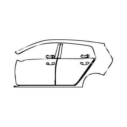 Pre-Cut PPF Volkswagen Golf Golf R-line 2014 - PPF-Kits