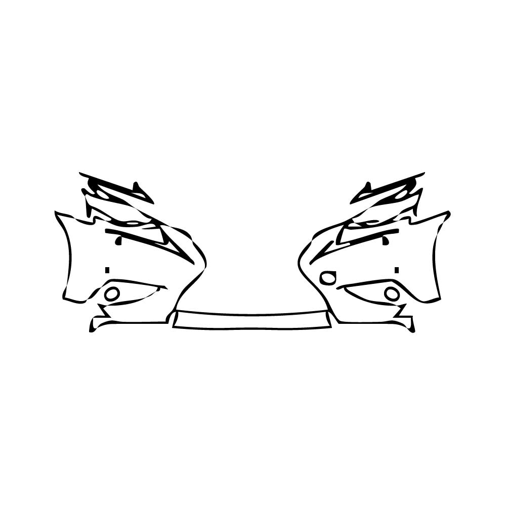 Pre-Cut PPF Lexus IS Sedan Base 2013 - PPF-Kits