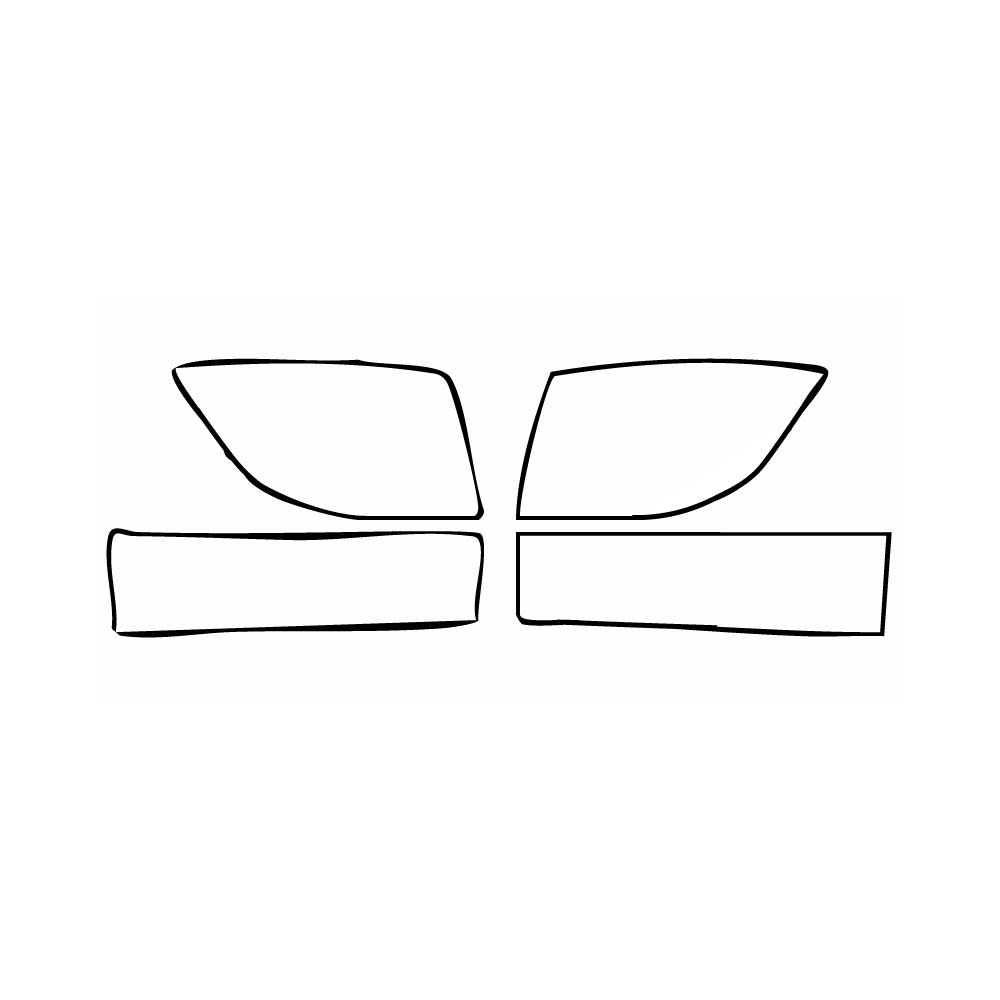 Pre-Cut PPF Maserati Quattroporte Quattroporte S Q4 Base 2013 - PPF-Kits