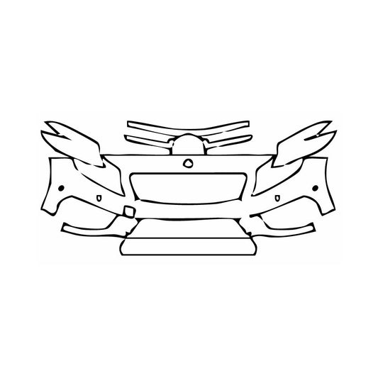 Pre-Cut PPF Mercedes-Benz GLA Sport 2013 - PPF-Kits