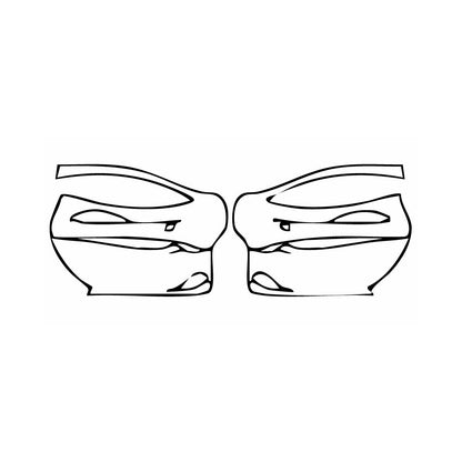 Pre-Cut PPF McLaren P1 2013 - PPF-Kits