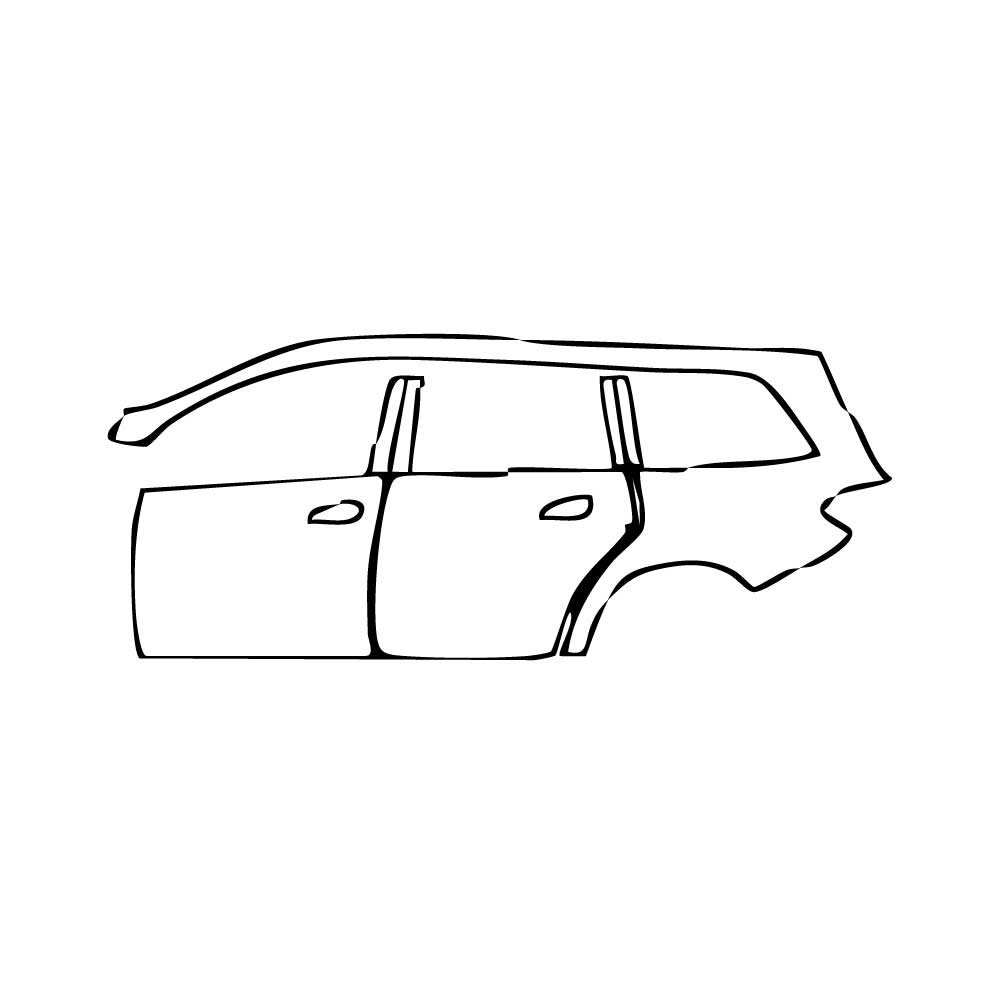 Pre-Cut PPF Mercedes-Benz GL Base 2013 - PPF-Kits