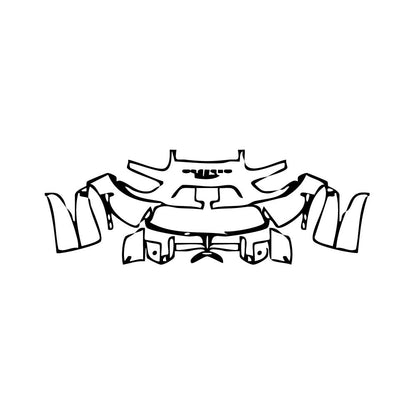 Pre-Cut PPF Porsche 918 Spyder 2013 - PPF-Kits