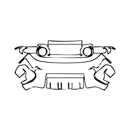 Pre-Cut PPF Toyota FJ Cruiser 2007 - PPF-Kits