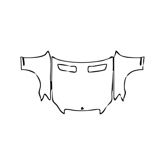 Pre-Cut PPF Mercedes-Benz S Class Sedan Base Extended Wheelbase 2010 - PPF-Kits