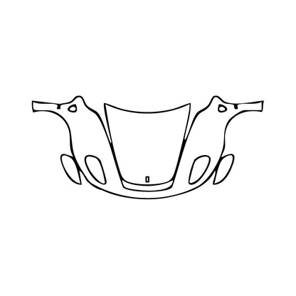 Pre-Cut PPF Ferrari F430 F430 Scuderia Coupe 2008 - PPF-Kits