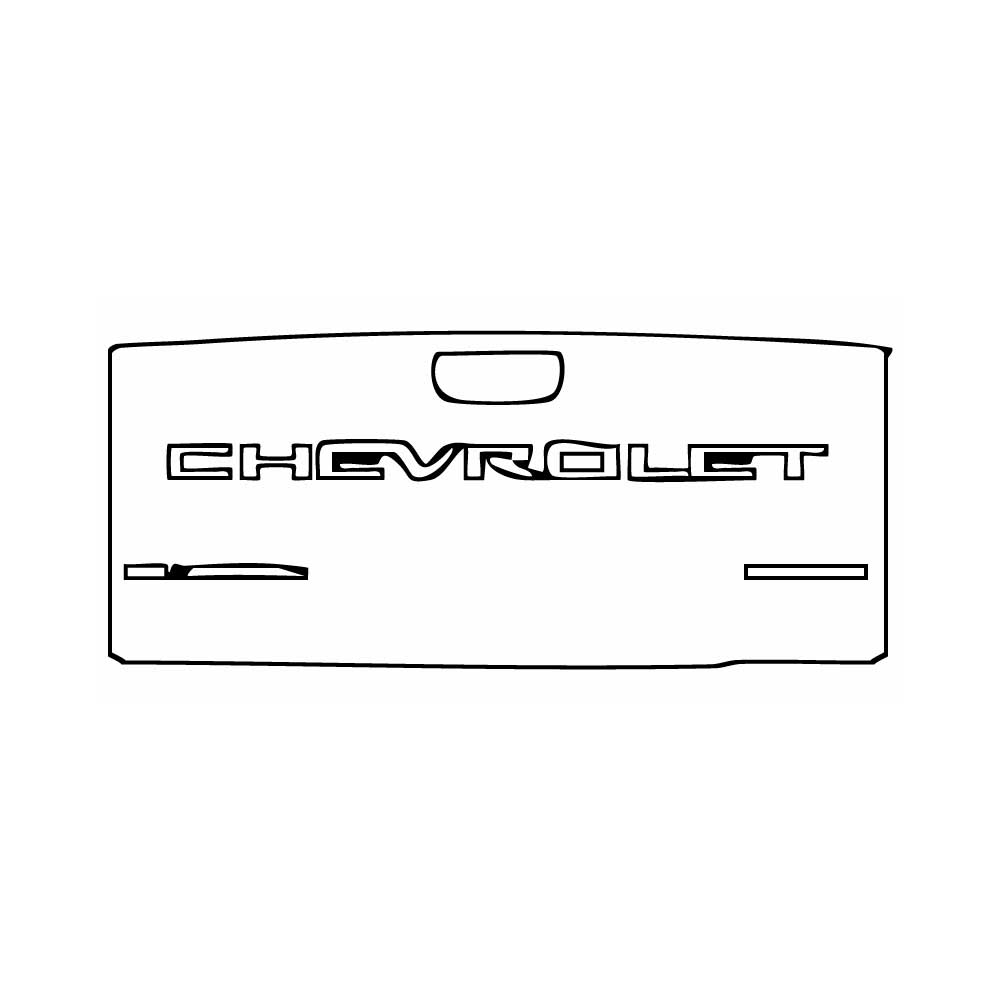 Pre-Cut PPF Chevrolet Silverado 1500 Custom Trail Boss 2025 - PPF-Kits