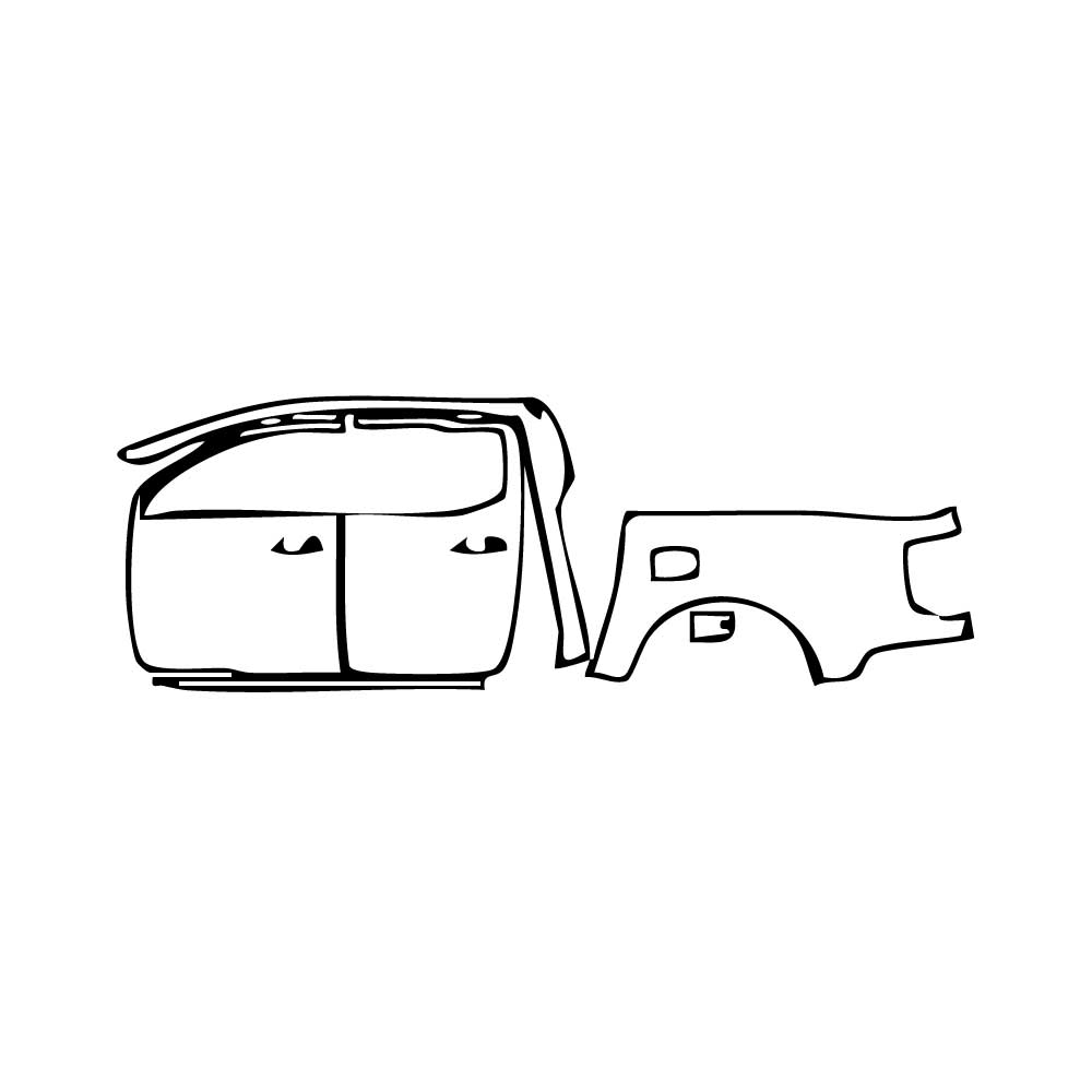 Pre-Cut PPF Ford Ranger (EU) MS-RT Double Cab 2025 - PPF-Kits