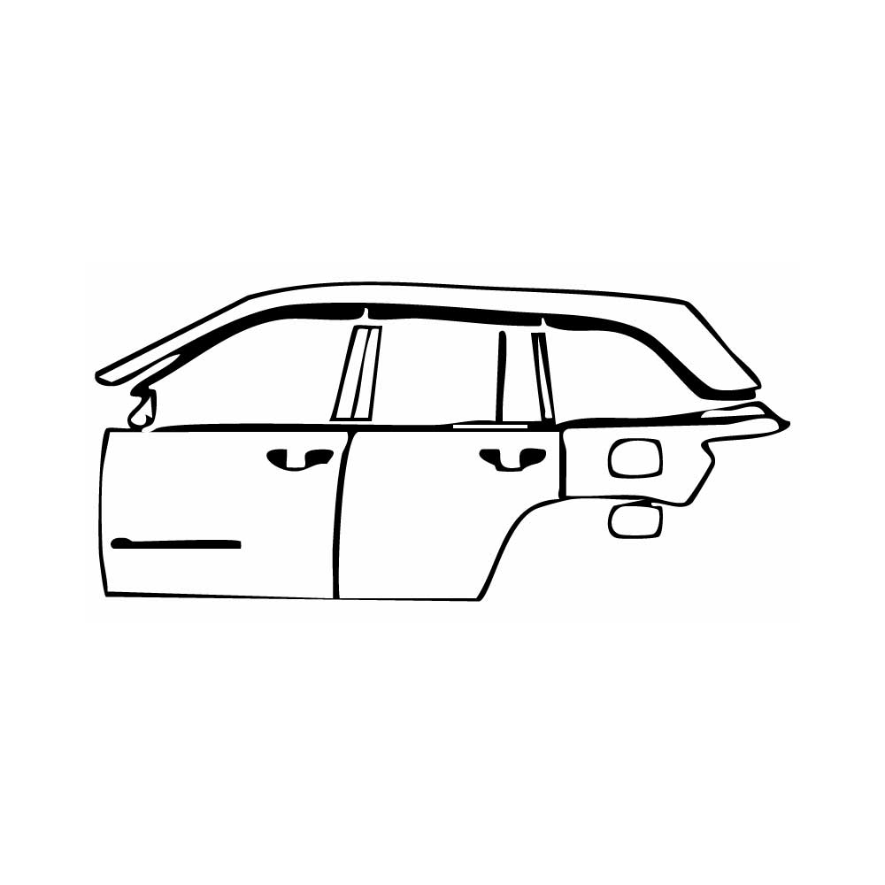 Pre-Cut PPF JEEP Grand Cherokee Grand Cherokee (2-row) Trailhawk 2025 - PPF-Kits