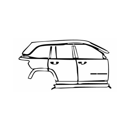 Pre-Cut PPF JEEP Grand Cherokee Grand Cherokee (2-row) Overland 2025 - PPF-Kits