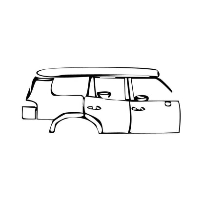 Pre-Cut PPF Lexus GX (US) Overtrail 2025 - PPF-Kits