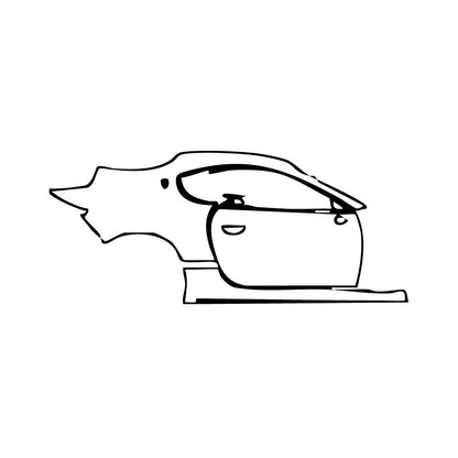 Pre-Cut PPF Maserati GranTurismo Folgore 2025 - PPF-Kits