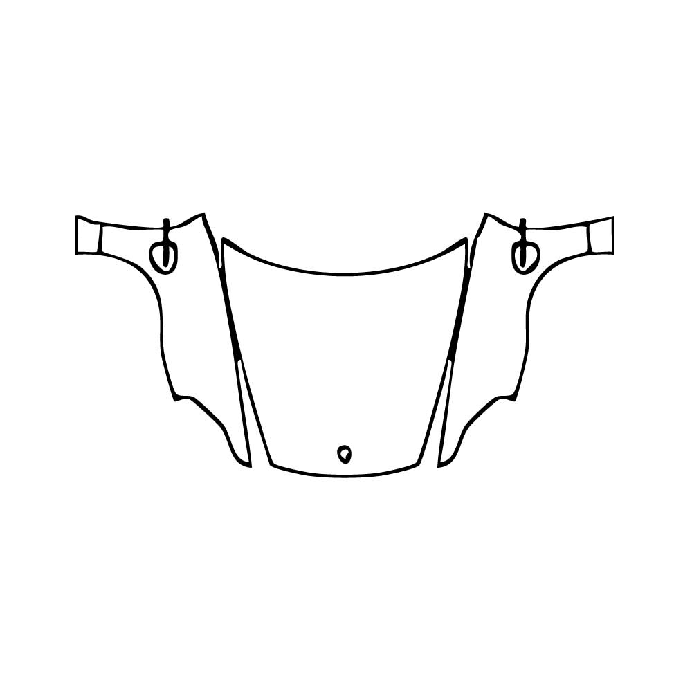 Pre-Cut PPF Porsche Taycan Sport Turismo Taycan Turbo Sport Turismo 2025 - PPF-Kits