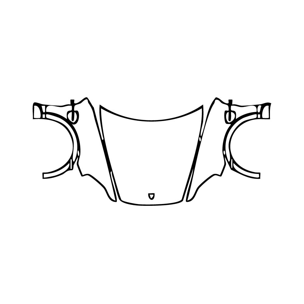 Pre-Cut PPF Porsche Taycan Cross Turismo Taycan Turbo S Cross Turismo 2025 - PPF-Kits