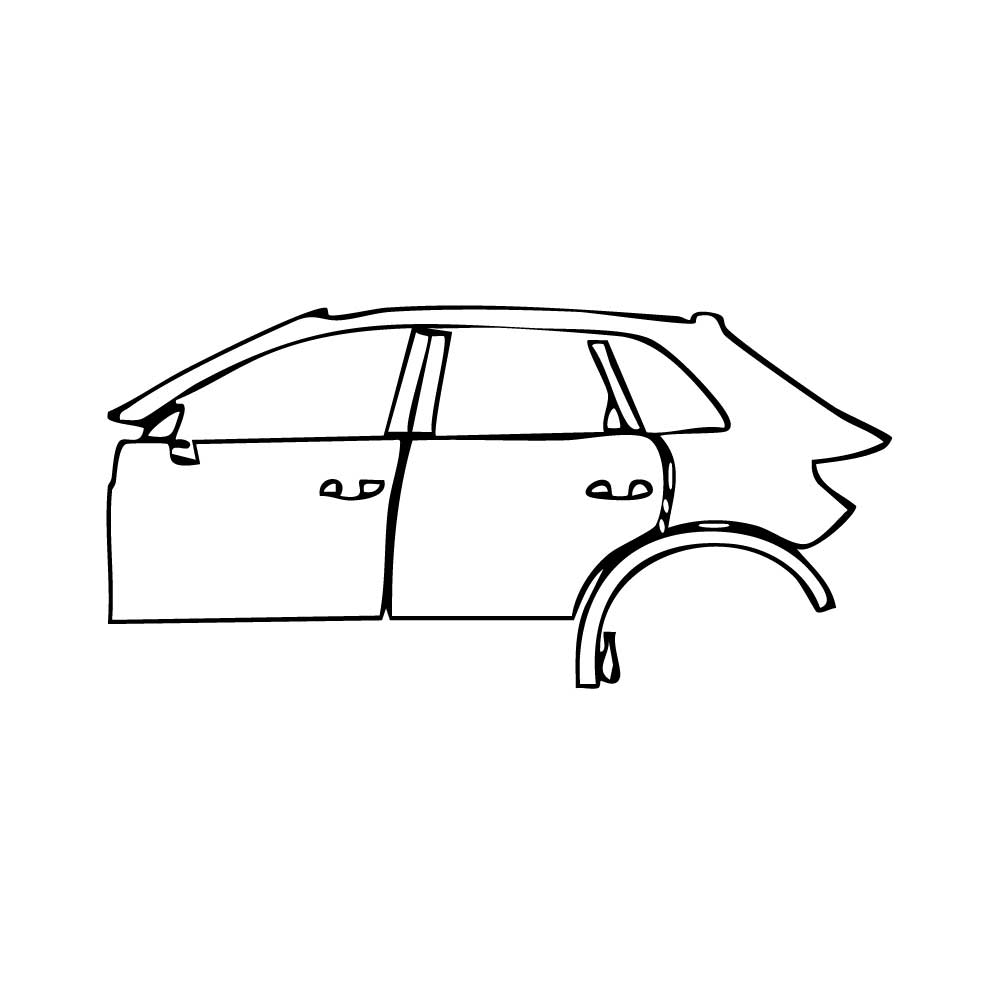 Pre-Cut PPF Audi Q3 SUV Base 2025 - PPF-Kits