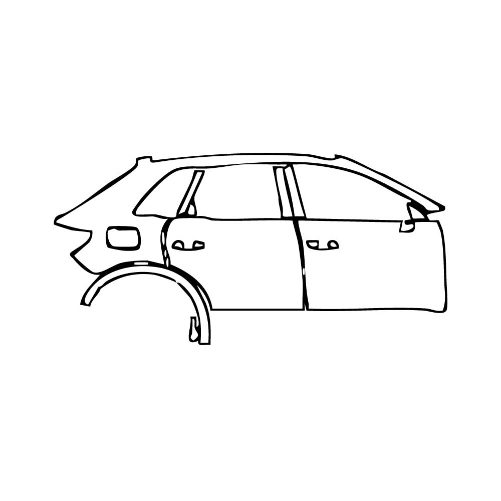 Pre-Cut PPF Audi Q3 SUV Base 2025 - PPF-Kits