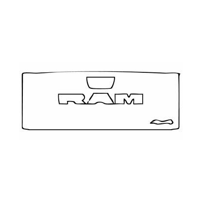 Pre-Cut PPF RAM Trucks 2500 Crew Cab Limited 2025 - PPF-Kits