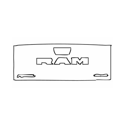 Pre-Cut PPF RAM Trucks 2500 Crew Cab Rebel 2025 - PPF-Kits