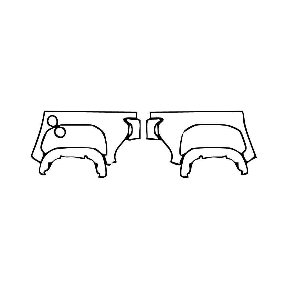 Pre-Cut PPF Toyota Tacoma Double Cab TRD Off-Road 2025 - PPF-Kits