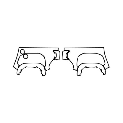 Pre-Cut PPF Toyota Tacoma Double Cab TRD Off-Road 2025 - PPF-Kits