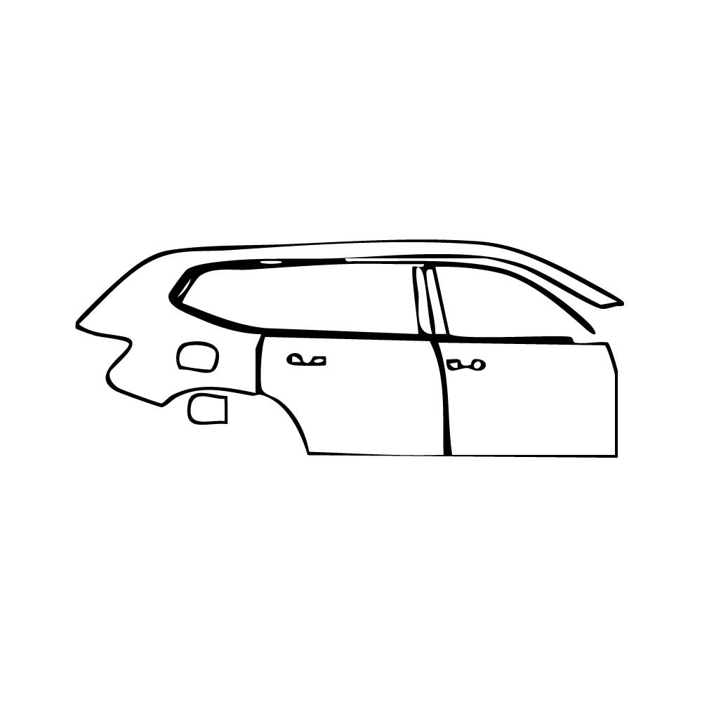 Pre-Cut PPF Volkswagen Atlas (US) SEL 2025 - PPF-Kits