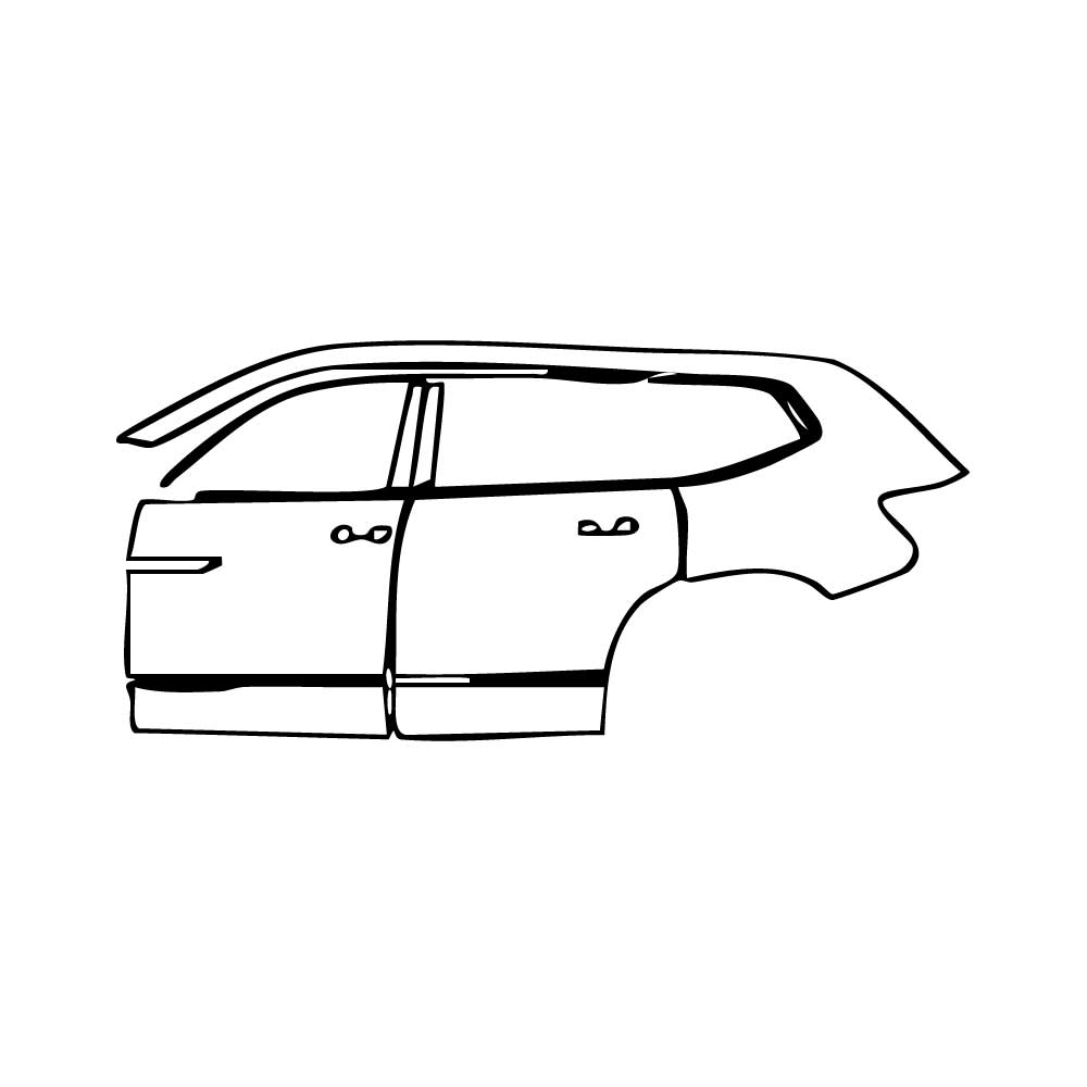 Pre-Cut PPF Volkswagen Atlas (US) SEL Premium R-Line 2025 - PPF-Kits